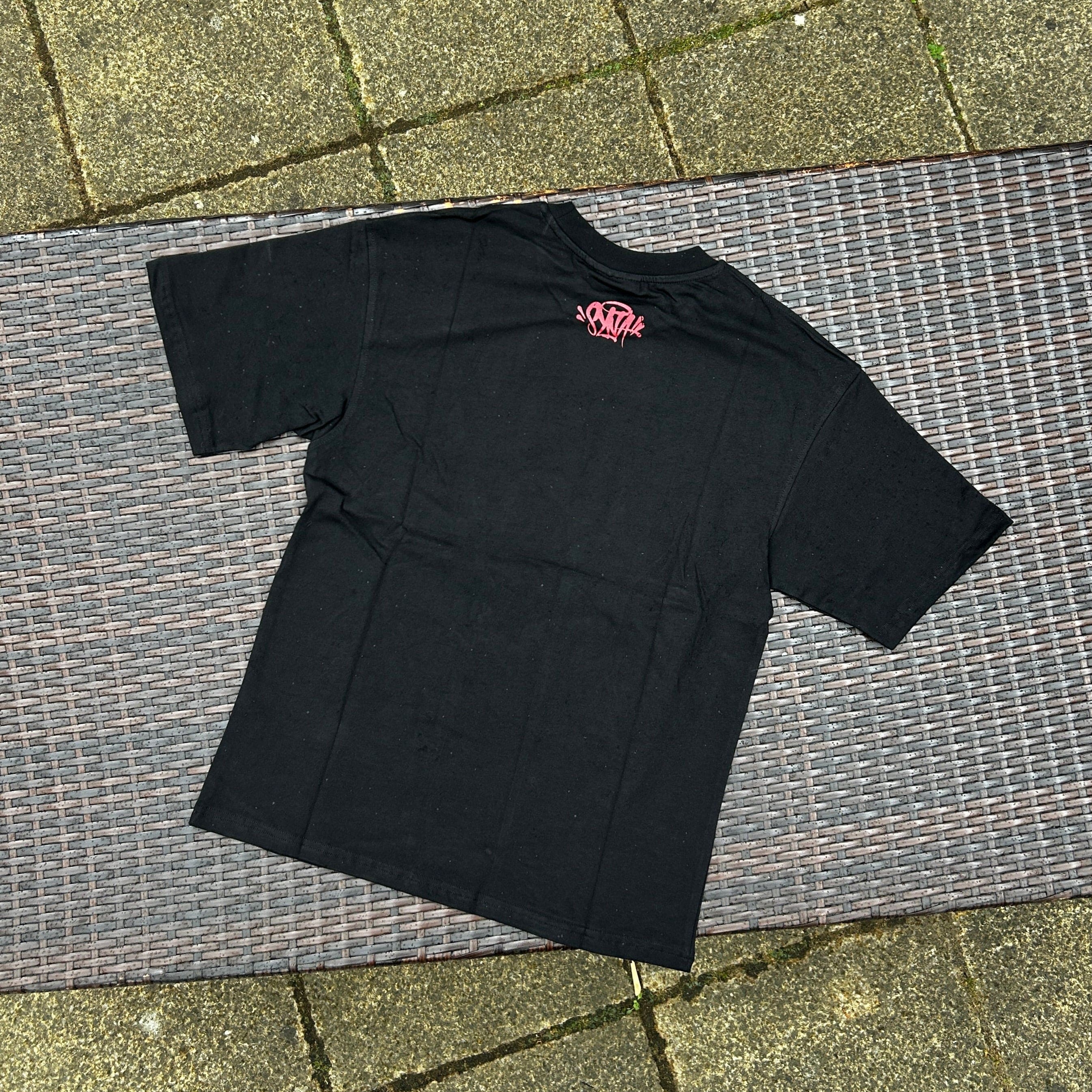 Syna World x Nemzzz Black/Red "Rent Due" T-shirt - Image 3